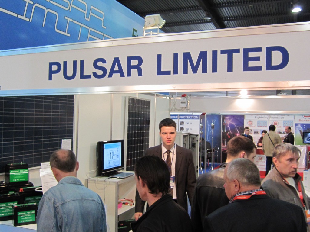 Pulsar Limited на крупнейшей электротехнической выставке Украины Elcom 2013
