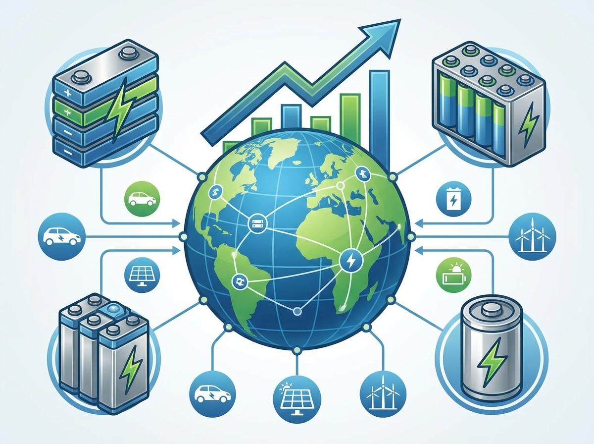 Мировые рынки аккумуляторов
