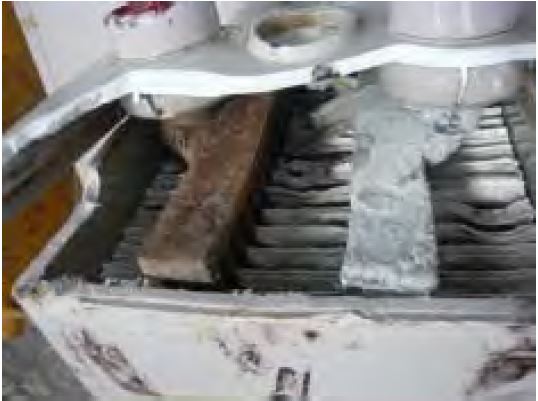 Потеря воды высушивает электролит