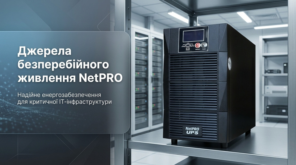 ИБП On-Line Серія NetPRO 11 1-20 kVA Tower 1ф/1ф