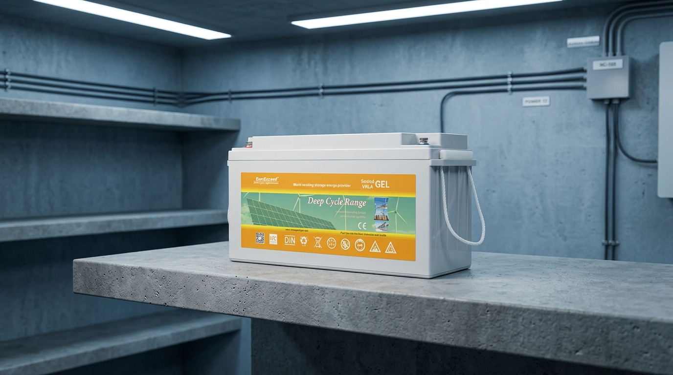 Гелеві батареї EverExceed серії Deep Cycle GEL Range