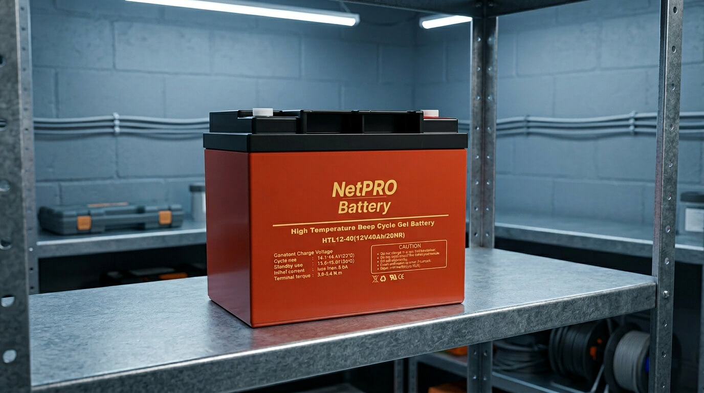 Температуростійкі гелеві акумулятори NetPRO HTL
