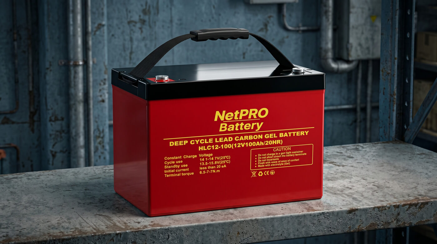 NetPRO HLC, свинцево-карбонові батареї