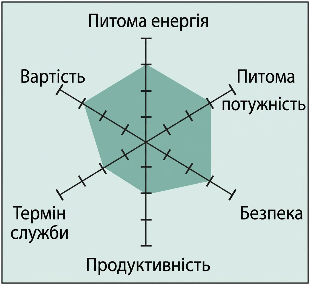 Характеристики чистого літій-марганцевого акумулятора