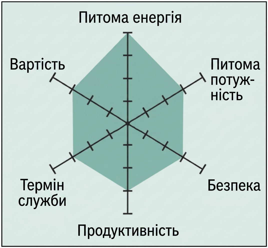 Характеристики NMC