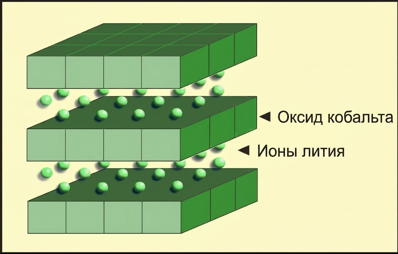 Литий-кобальтовая структура